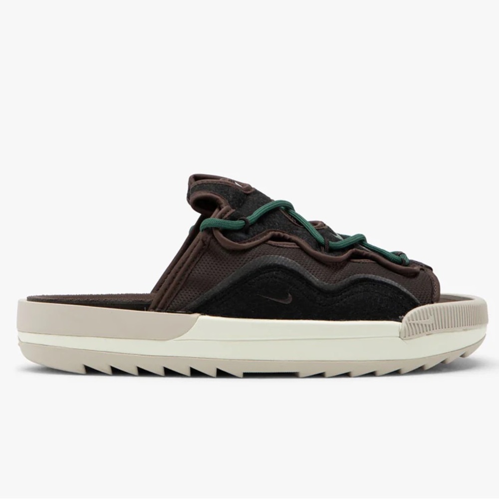 Nike | Men’s Offline 2.0 Velvet Brown Noble Green Walking Sandals - 10 - Picture 1 of 10